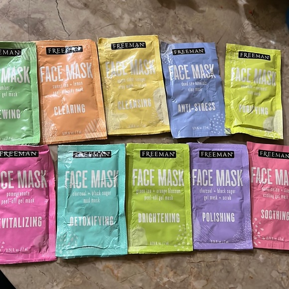 Freeman Skincare Piece Freeman Mask Set Poshmark